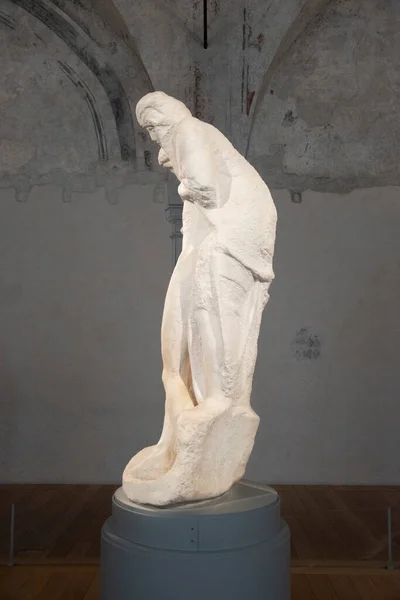 Compaixão Rondanini Por Michelangelo Escultura Castello Sforzesco Milão Itália — Fotografia de Stock