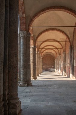 Sant 'Ambrogio Bazilikası, Milano, İtalya, Avrupa' daki antik kilise