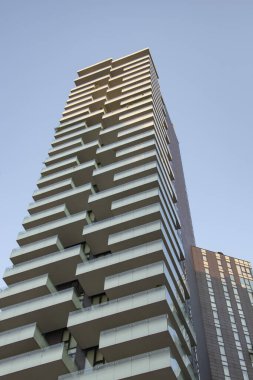 Milano 'daki modern gökdelenler, Porta Nuova bölgesi, İtalya