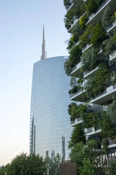 Modern Skyscrapers Milan Porta Nuova District Italy — Stock Photo, Image