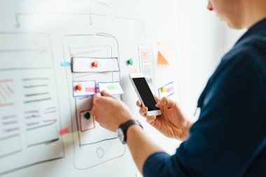 Cep telefonu için tasarım uygulaması