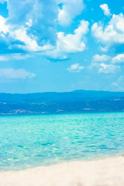 Yunanistan Güzel Denizi Kıyılarda — Stok fotoğraf