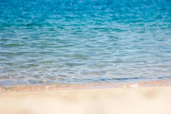 Doğanın Arka Planında Güzel Deniz Kıyısı Tatili — Stok fotoğraf