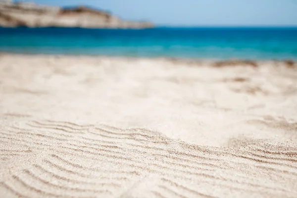 Рисунок Морском Песке — стоковое фото