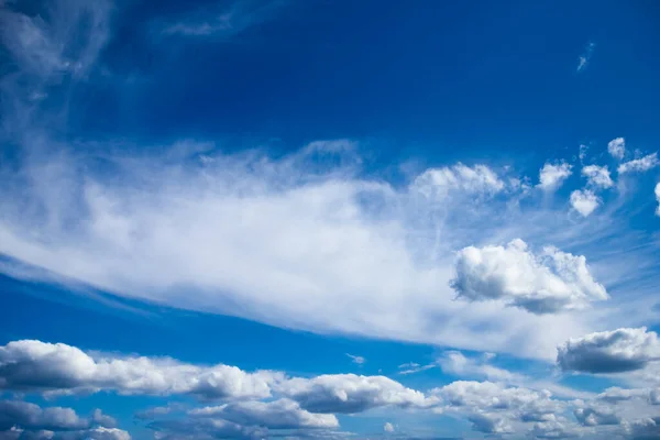 Mooie Lucht Wolken Natuur Een Sfeer Van Schone Lucht — Stockfoto