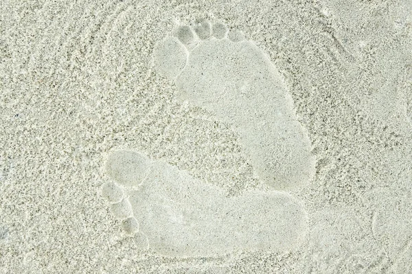Beautiful Pattern Sea Sand Nature Background — Stock Photo, Image
