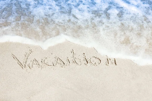 Beautiful Sea Sand Shore Vacation Travel Background — Stock Photo, Image