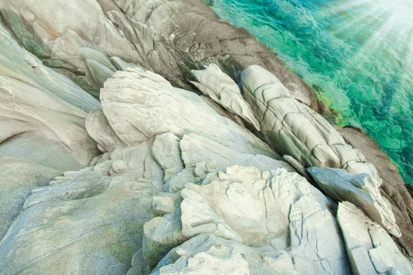 Piękne Morze Brzegu Tle Natury — Zdjęcie stockowe