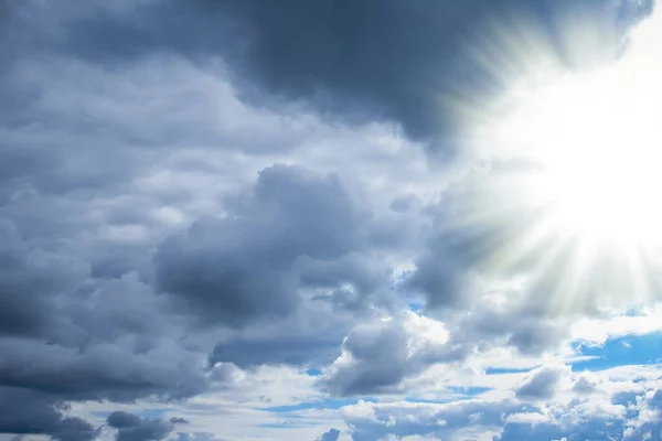Mooie Lucht Wolken Natuur Een Sfeer Van Schone Lucht — Stockfoto