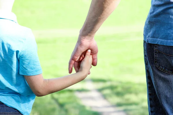 Hands Parent Child Walking Concept Family — Stock Photo, Image