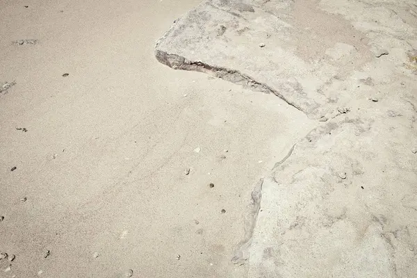 Песок Моря Фоне Природы Стоковое Изображение