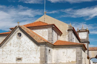 The Sanctuary of Our Lady of Espichel Cape in Portugal clipart