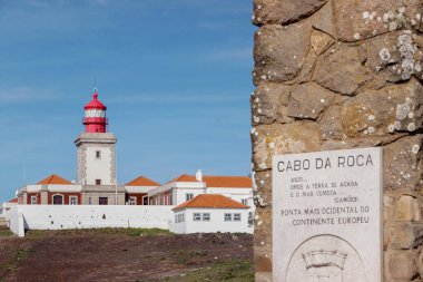 Portekiz 'deki Cabo da Roca Anıtı