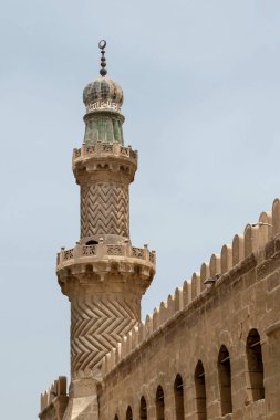 Kahire 'deki Selahaddin Kalesi' nin dış mimarisi.
