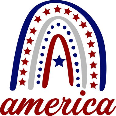 4 Temmuz - Amerikan Bağımsızlık Günü Alıntı Tasarımı