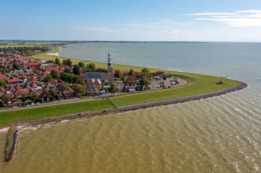 Hollanda 'nın IJsselmeer kentindeki Hindeloopen şehrinden gelen hava aracı.
