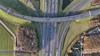 Hollanda 'nın Utrecht yakınlarındaki Oudenrijn adlı en eski kavşağından.