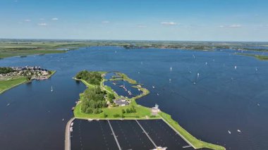 Hollanda Friesland 'daki 