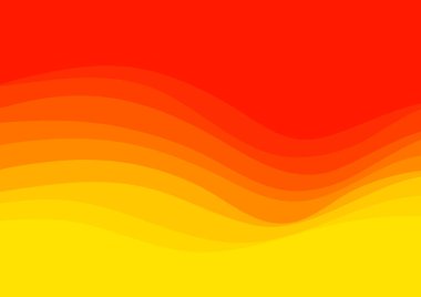 Renkli dalgalarla soyut arkaplan