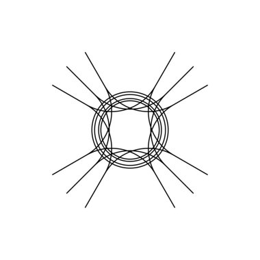 Beyaz arkaplanda izole edilmiş vektör simgesi