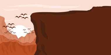 bir ağaç dağ manzarası