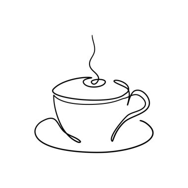 çay bardağı sıcak çay ile.