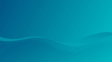 Soyut mavi arkaplan, renkli çizgiler ve dalgalar. vektör