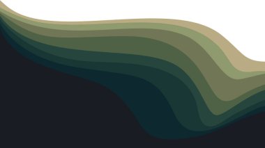 Üstüste binen renk desenli vektör modern arkaplan soyut geometrik illüstrasyon
