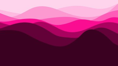 Dalgalarla soyut arkaplan