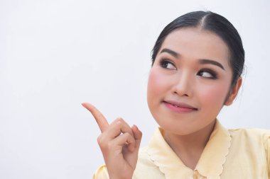 boşluk için yukarıyı kadın