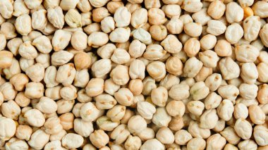 Taze taze nohut organik baklagiller sağlıklı bir vejetaryen yemeği yapar