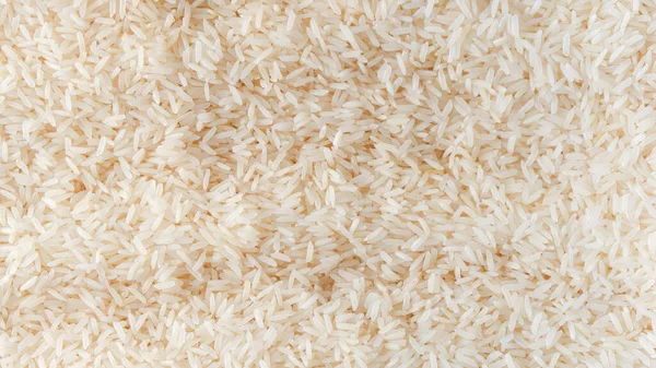 Textura Pozadí Bílé Dlouhé Rýže — Stock fotografie