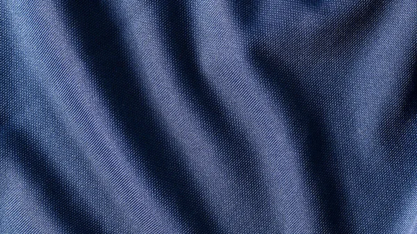 青い布の背景色 — ストック写真