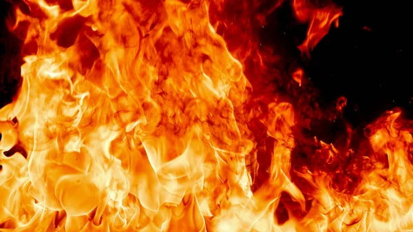 Hořet Oheň Plamen Textury Pozadí — Stock fotografie