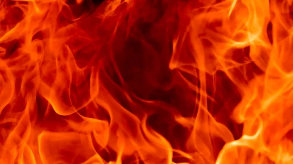 Vuur Vlam Textuur Achtergrond — Stockfoto