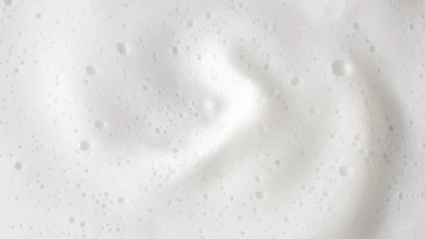 Absztrakt Háttér Fehér Szappan Hab Textúra Samponhab Buborékokkal — Stock Fotó