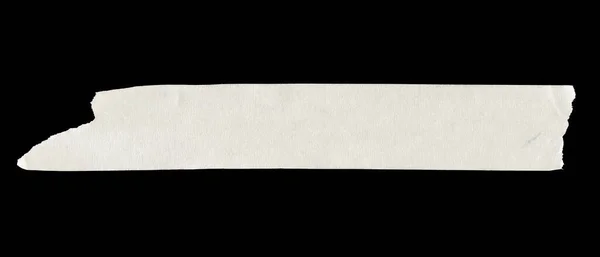Adhesive Paper Masking Tape Isolated Black Background — Stock Photo, Image