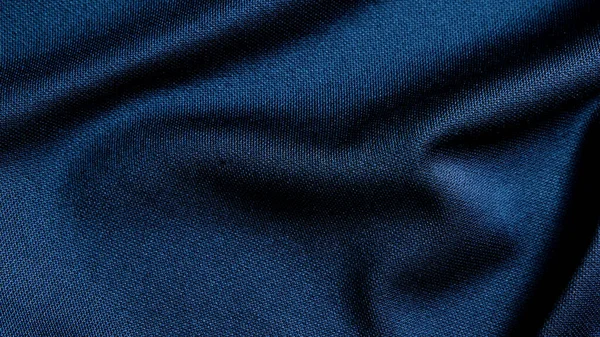 Tessuto Blu Tessuto Sfondo Texture — Foto Stock