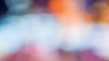 Sokak gecesi bulanık ışıkların arkaplanı