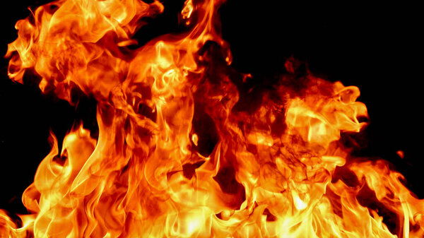 огненная фактура пламени