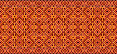 Geleneksel arka plan, halı, duvar kâğıdı tasarımları için Geometrik etnik doğulu kusursuz desen. Giyim, Navajo, Batik, ambalaj, kabile, kumaş, nakış tarzı, sadu .Vector illüstrasyon.