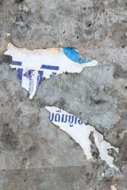 aşınmış duvar arkaplanındaki şehir dokusu