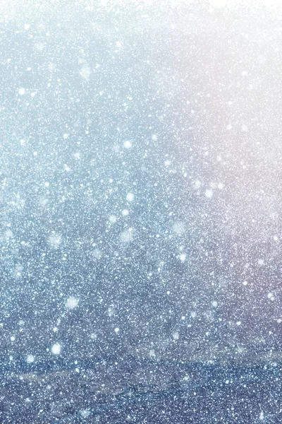 White glittery winter background