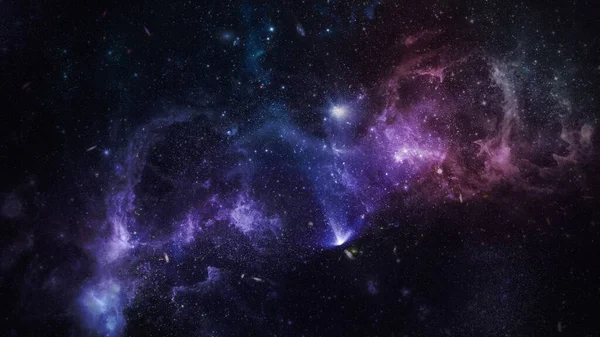 Галактика Пространстве Текстурированный Фон Стоковое Изображение