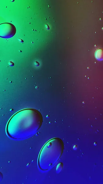 Gradient Phone Wallpaper Oil Bubble Background Stock Picture