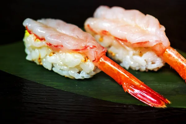 stock image Ebi sushi japanese food healthy 