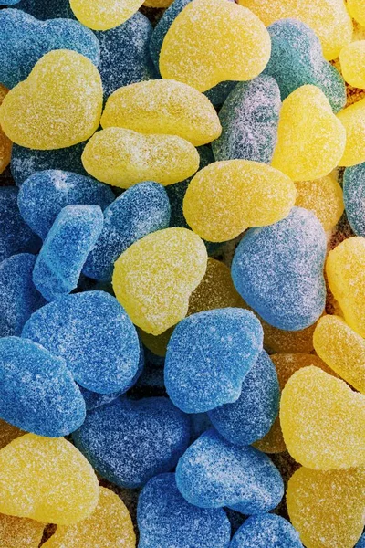 Dulces Dulces Multicolores Brillantes — Foto de Stock