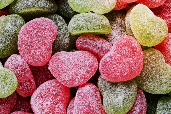 Çok Renkli Tatlı Şekerler — Stok fotoğraf