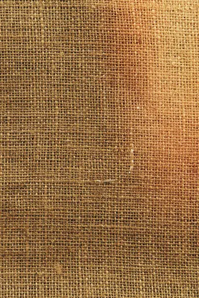 Bruine Jute Zak Textuur Textiel Design — Stockfoto