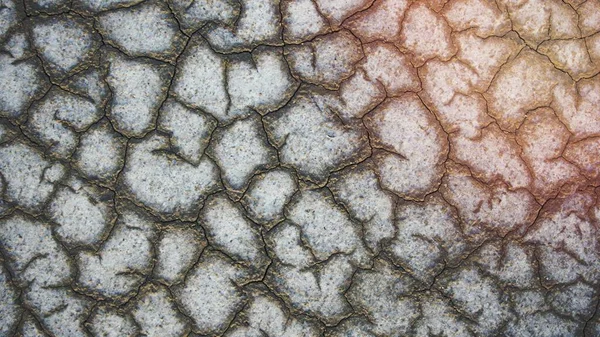 Pęknięty Grunt Tekstury Pulpit Tapety Tło Wysokiej Rozdzielczości — Zdjęcie stockowe